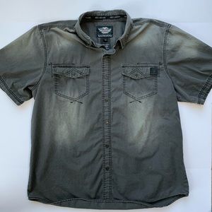 Men’s 2XL Harley Davidson Button Up Shirt